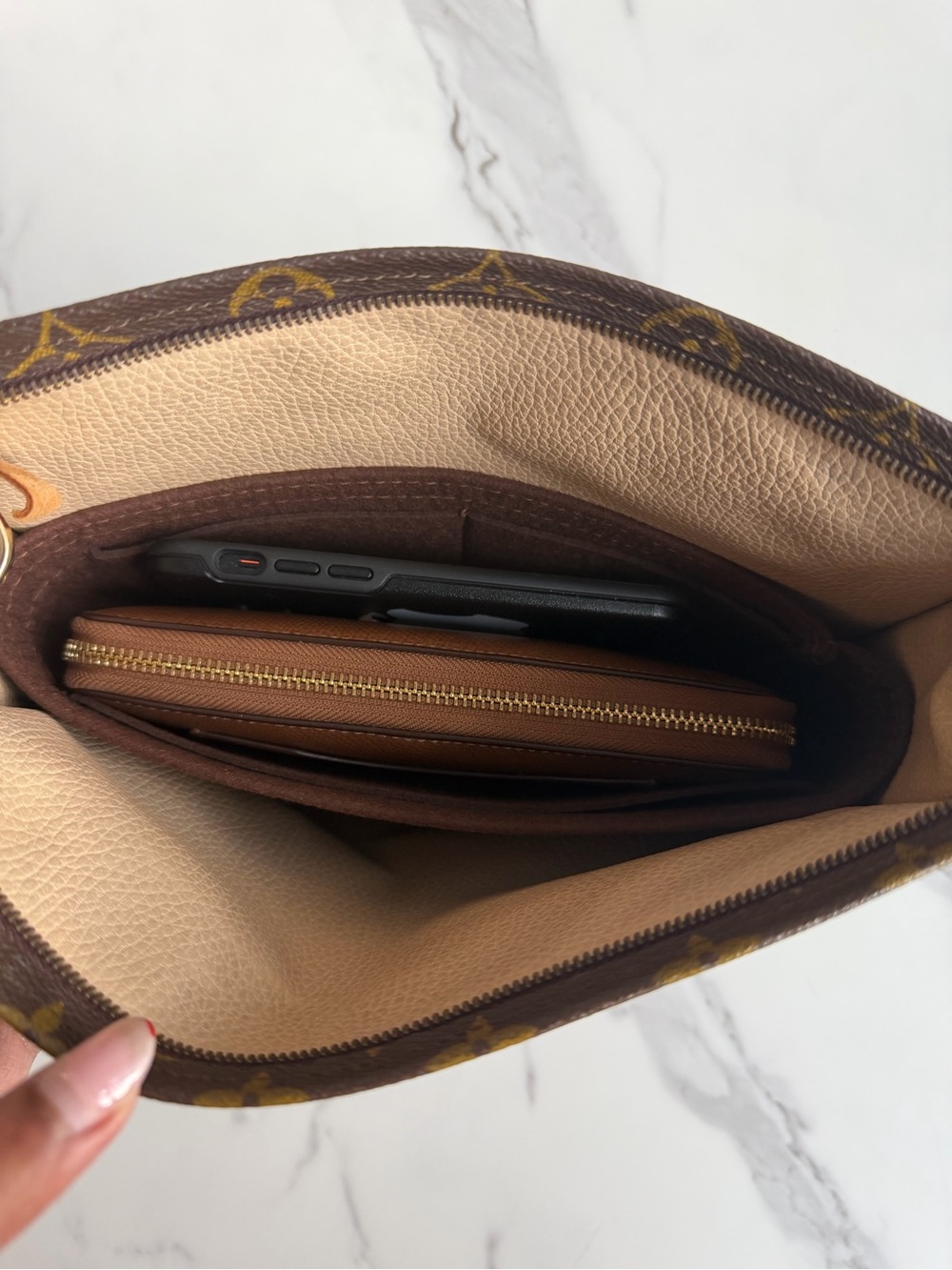 Sold! Louis Vuitton Monogram Toilette 26 Clutch ❤️ as Crossbody - Picture 7 of 12